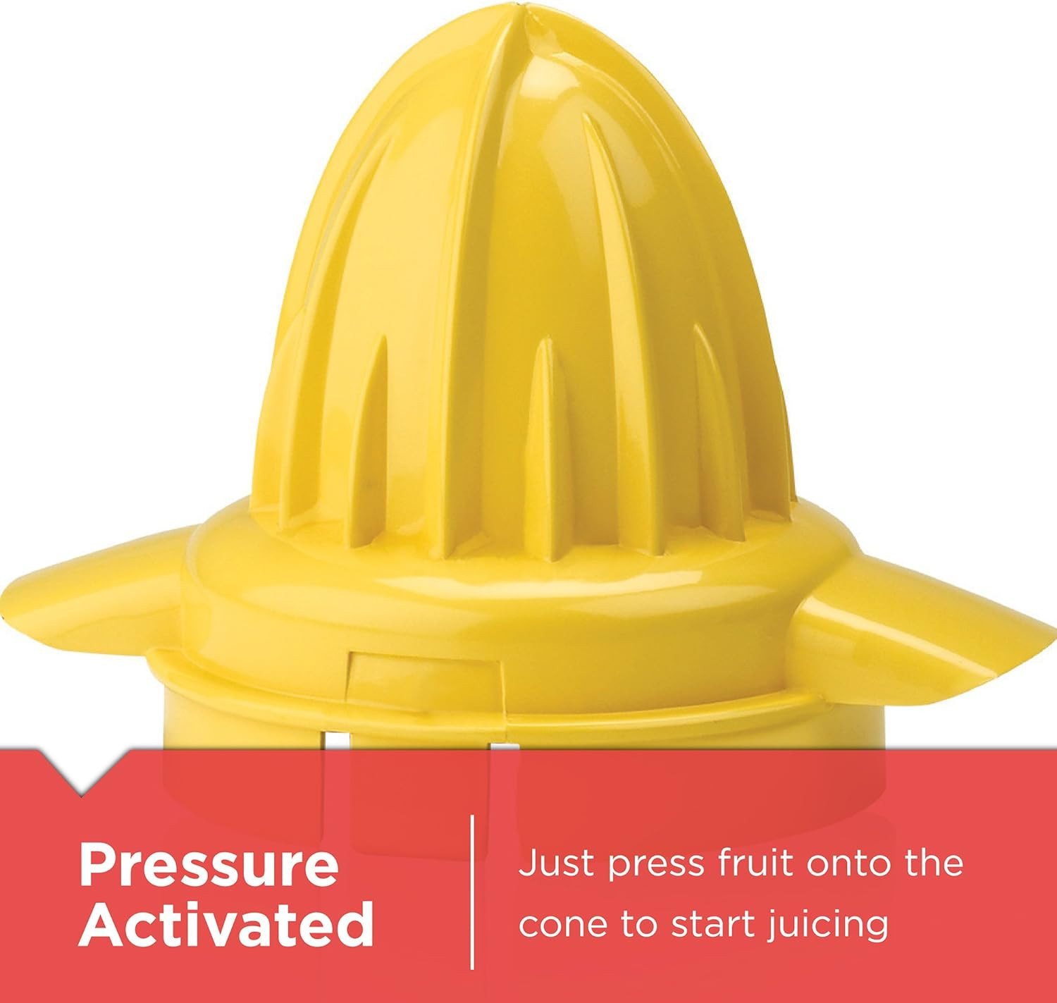 32Oz Electric Citrus Juicer, CJ625, Pressure Activated, Adjustable Pulp Contr...
