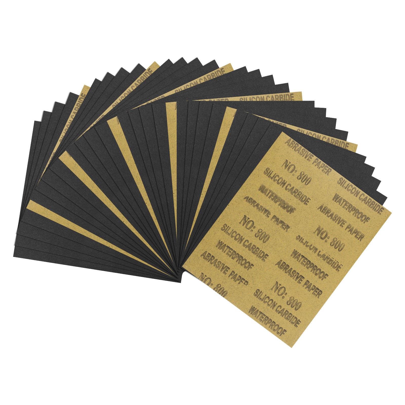 30pcs Sand Papers - [9 x 11 Inch x 800 Grits] Sandpaper Sheets