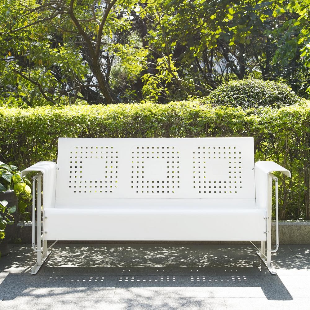 Bates Retro Outdoor Sofa Glider