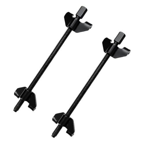 2PCS 14" Coil Spring Compressor Tool, Heavy Duty Auto Suspension Strut Black