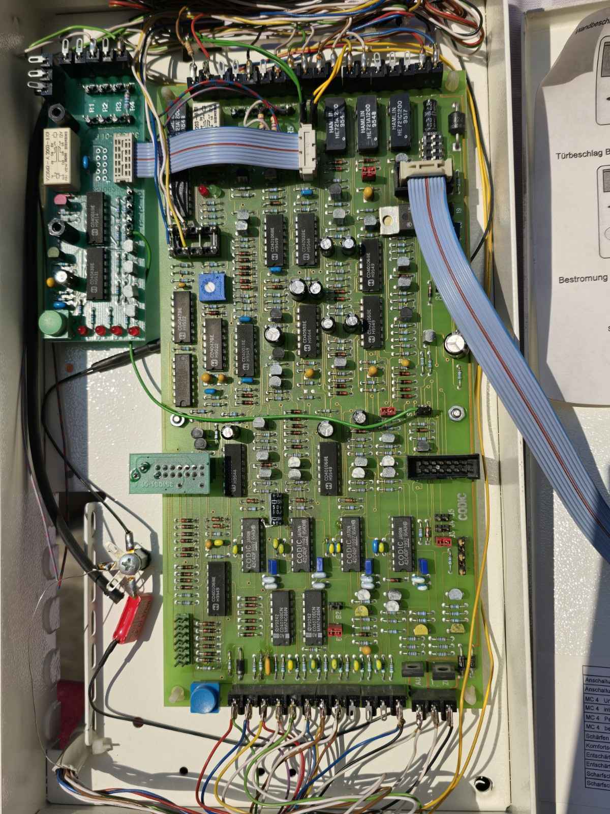 CODIC arming device (BOSCH), intrusion alarm control panels, access control