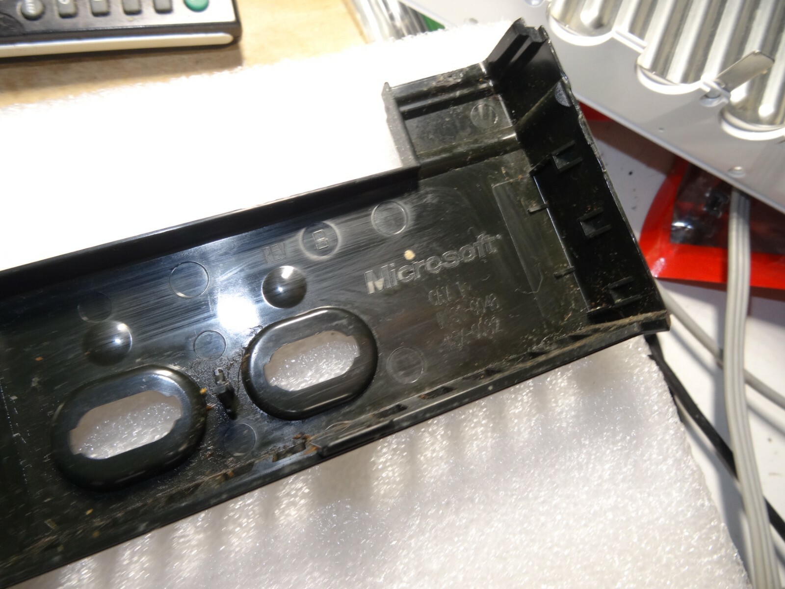 Microsoft 2001-2005 Xbox Original-Top Cover Complete Front Button Panel-Just OK