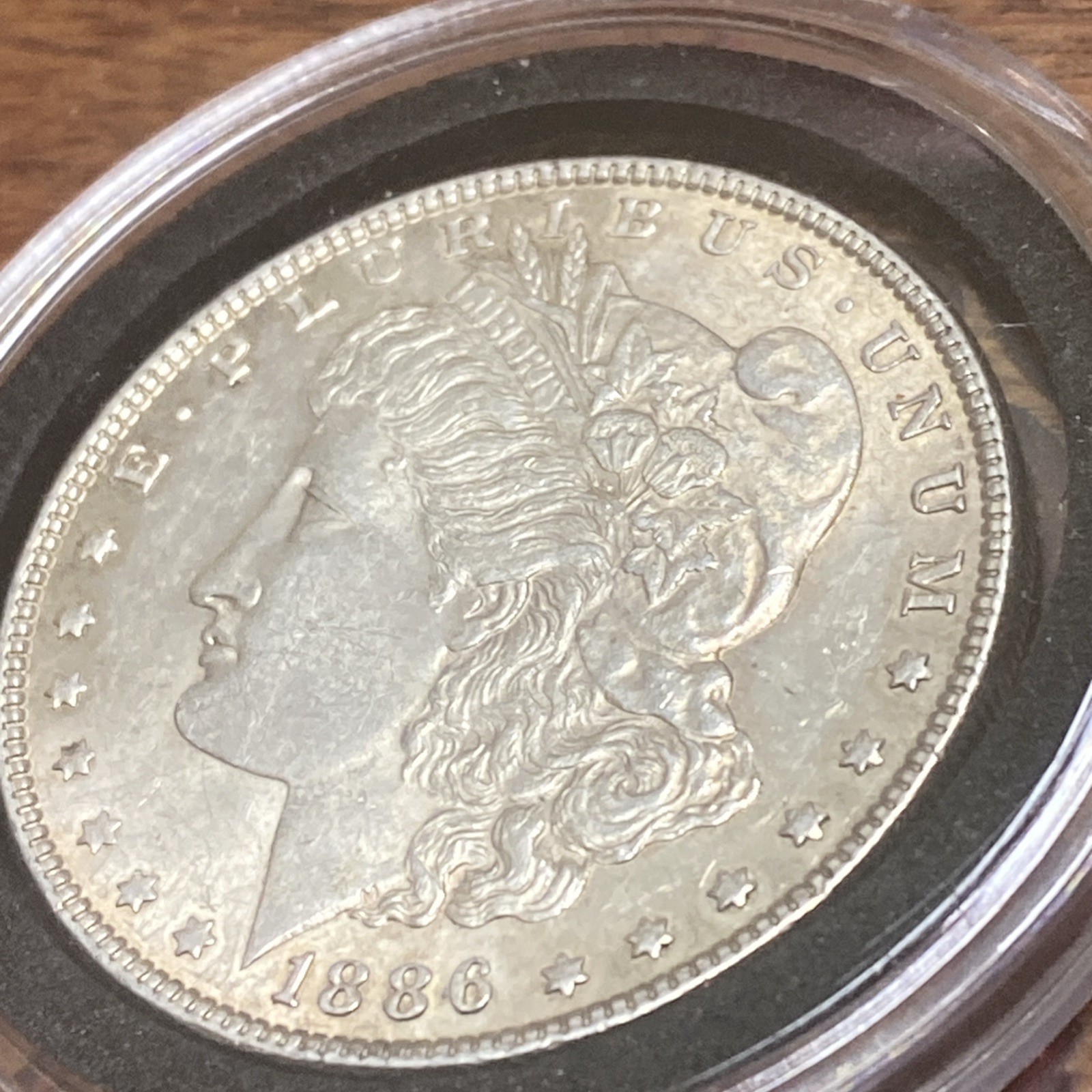 1886-P Morgan Silver Dollar Uncirculated - Nice Luster