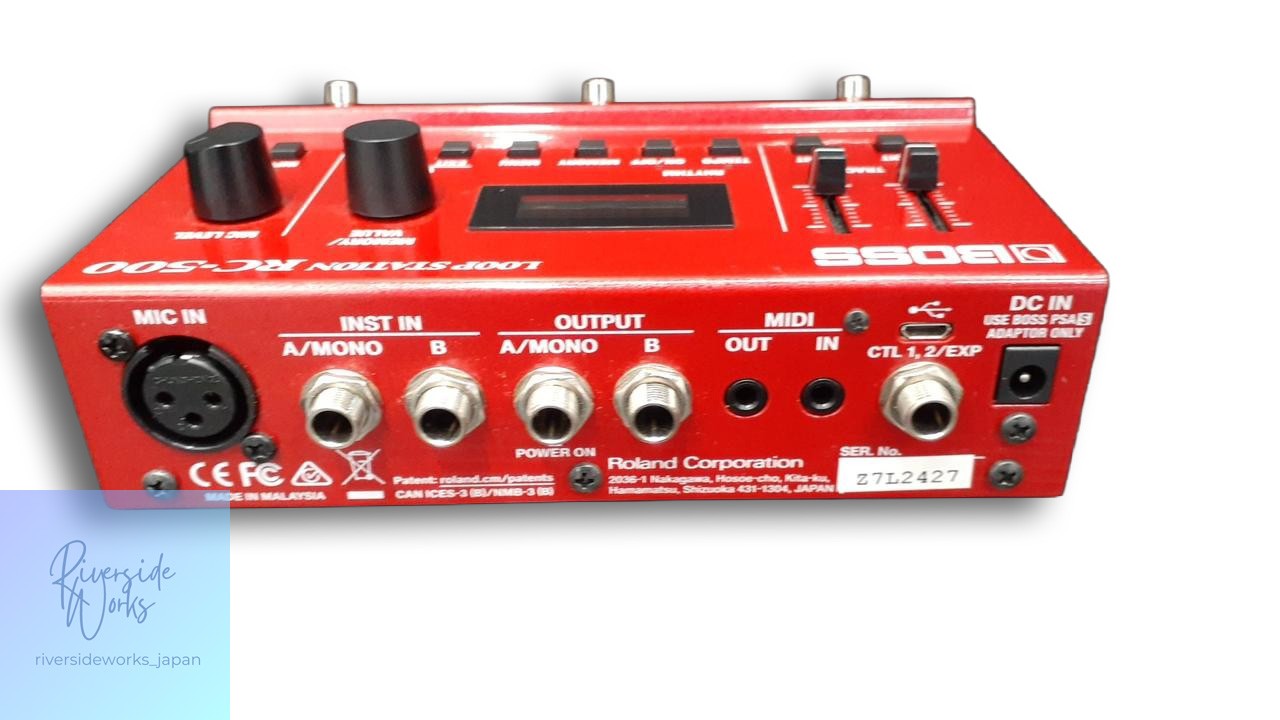 BOSS RC-500 Loop Station Effects Pedal for Guitar JP