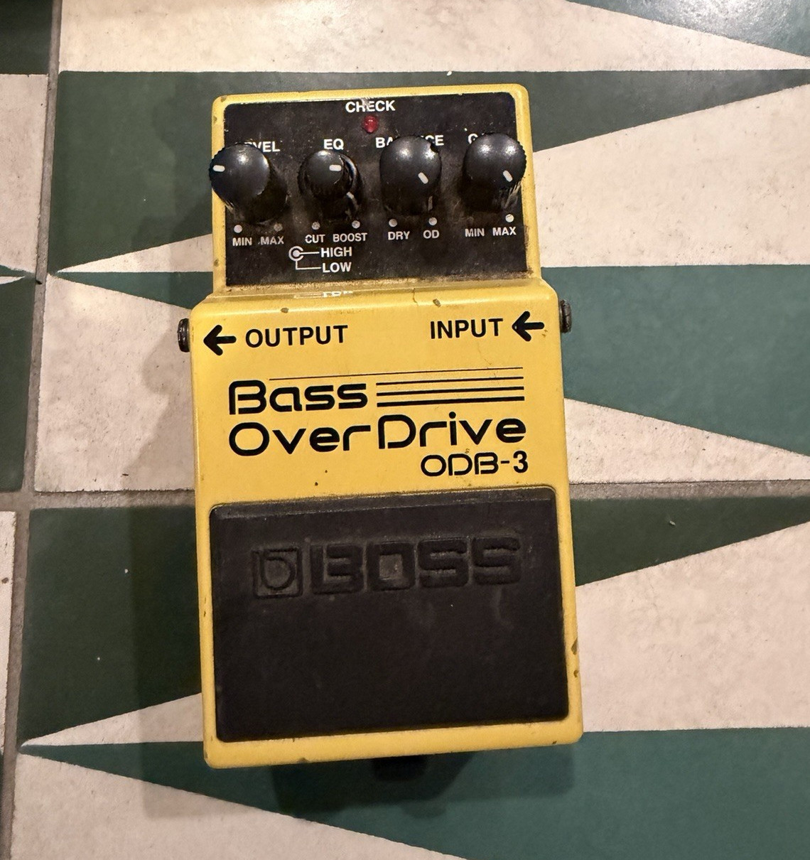 Boss ODB-3 Bass Overdrive Effects Pedal Analog for Bass Guitar