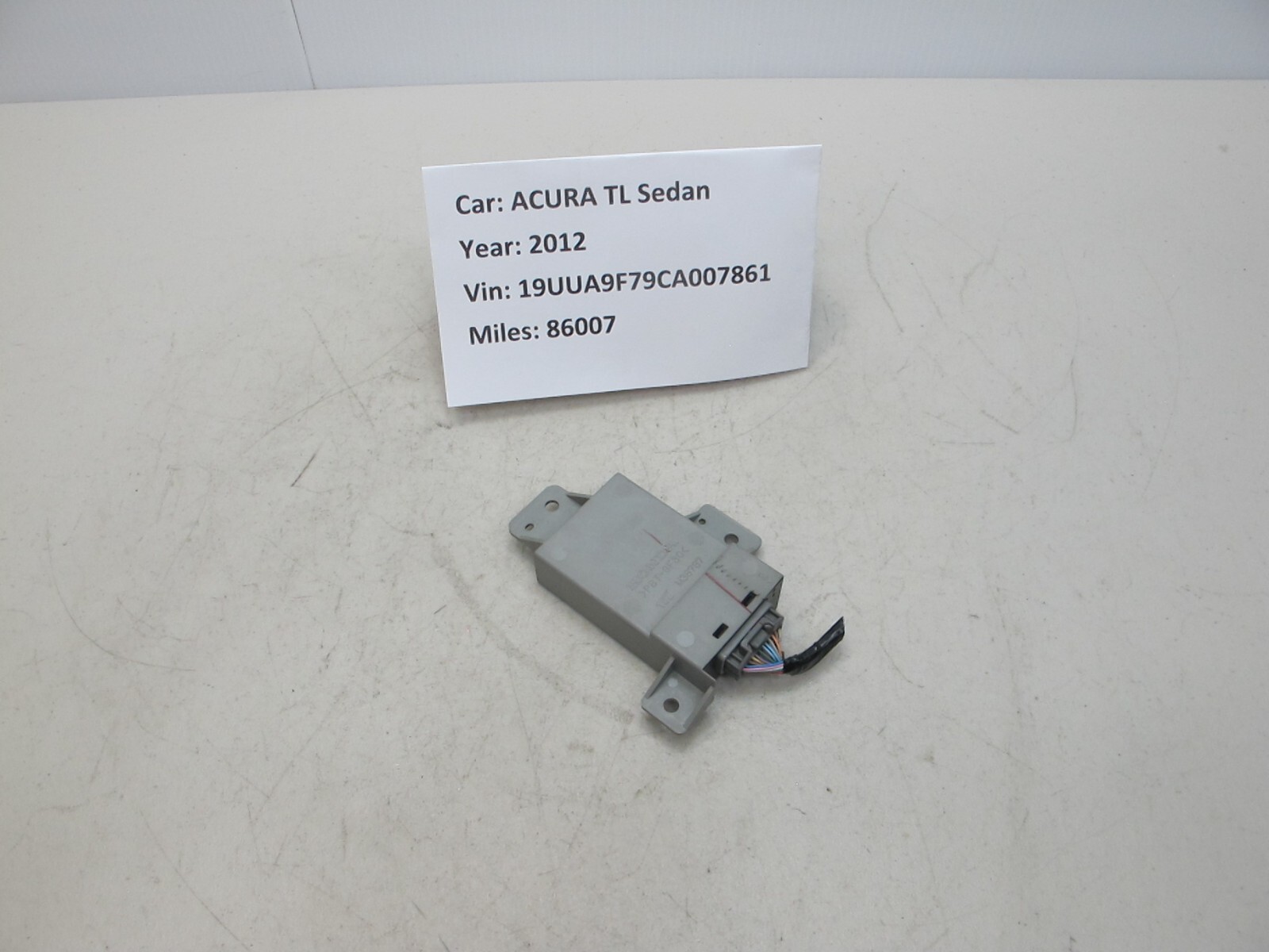 09-14 Acura TL Front Left Driver Door Seat Memory Control Module M38787 OEM