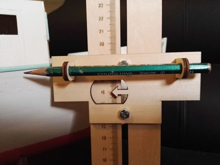 Contour Line Marked Tool - Horizontal Line Scriber for Ship Models & Crafts