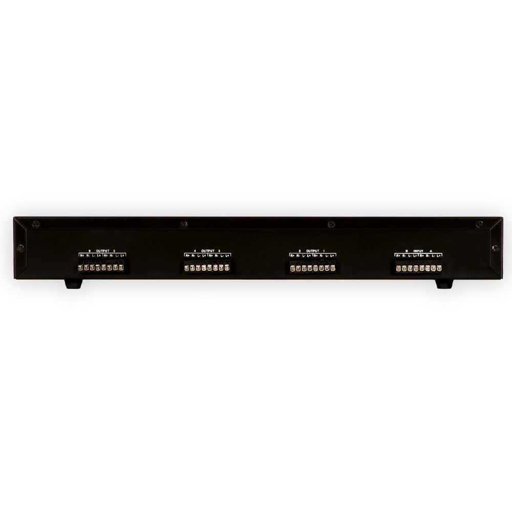 Theater Solutions TS6DV Dual Input 6 Zone Speaker Selector Box Volume Controls