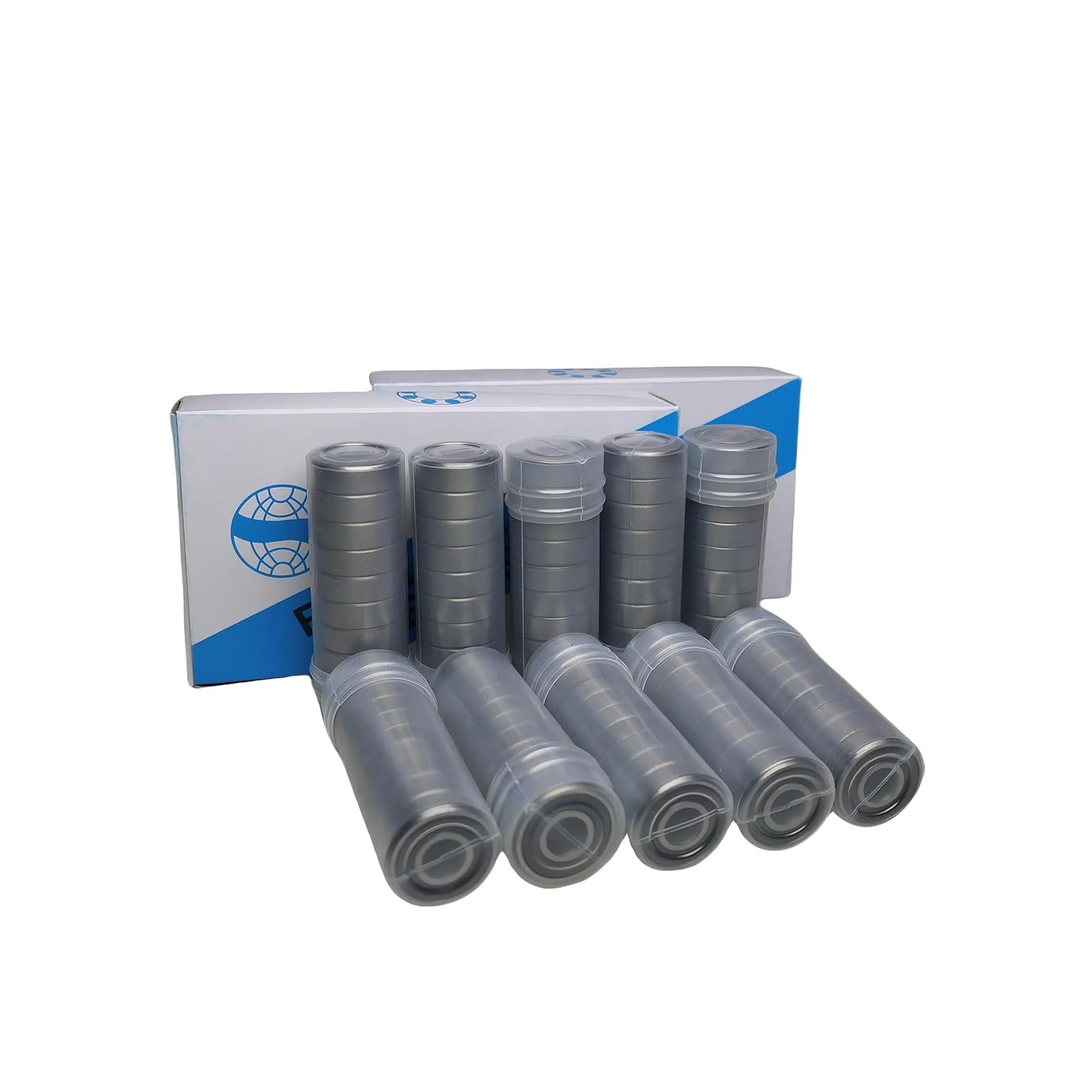 100 PCS 608-2RS Ball Bearing - Double Rubber Sealed Shielded Miniature Deep Groo