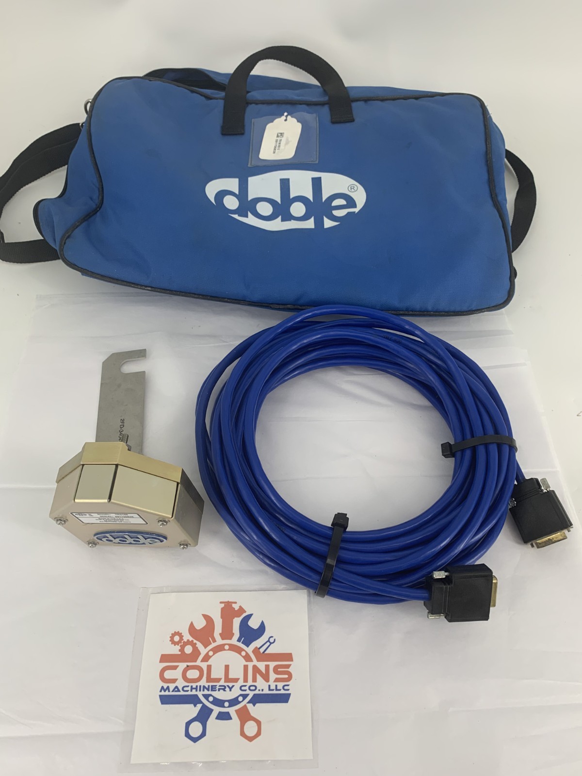 Doble Engineering Co. TR3186 Digital Rotary Travel Transducer + 40' Cable + Bag