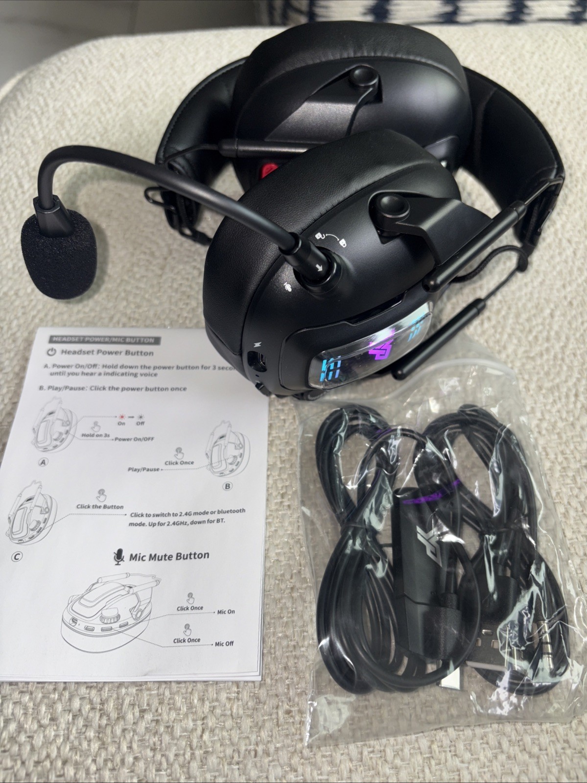 professional wireless gaming headset