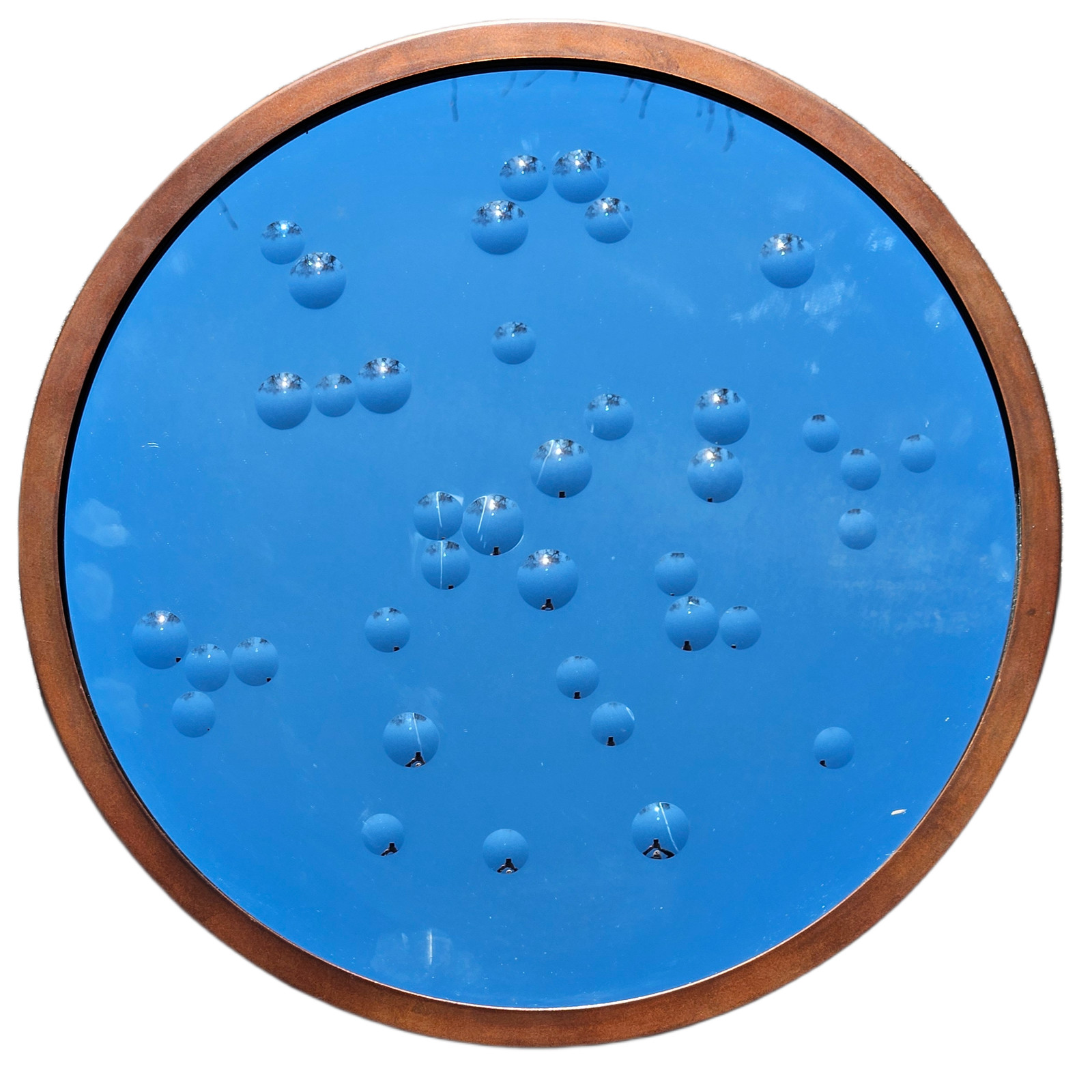 Round Sorcerers Bubble Mirror by Arteriors Home