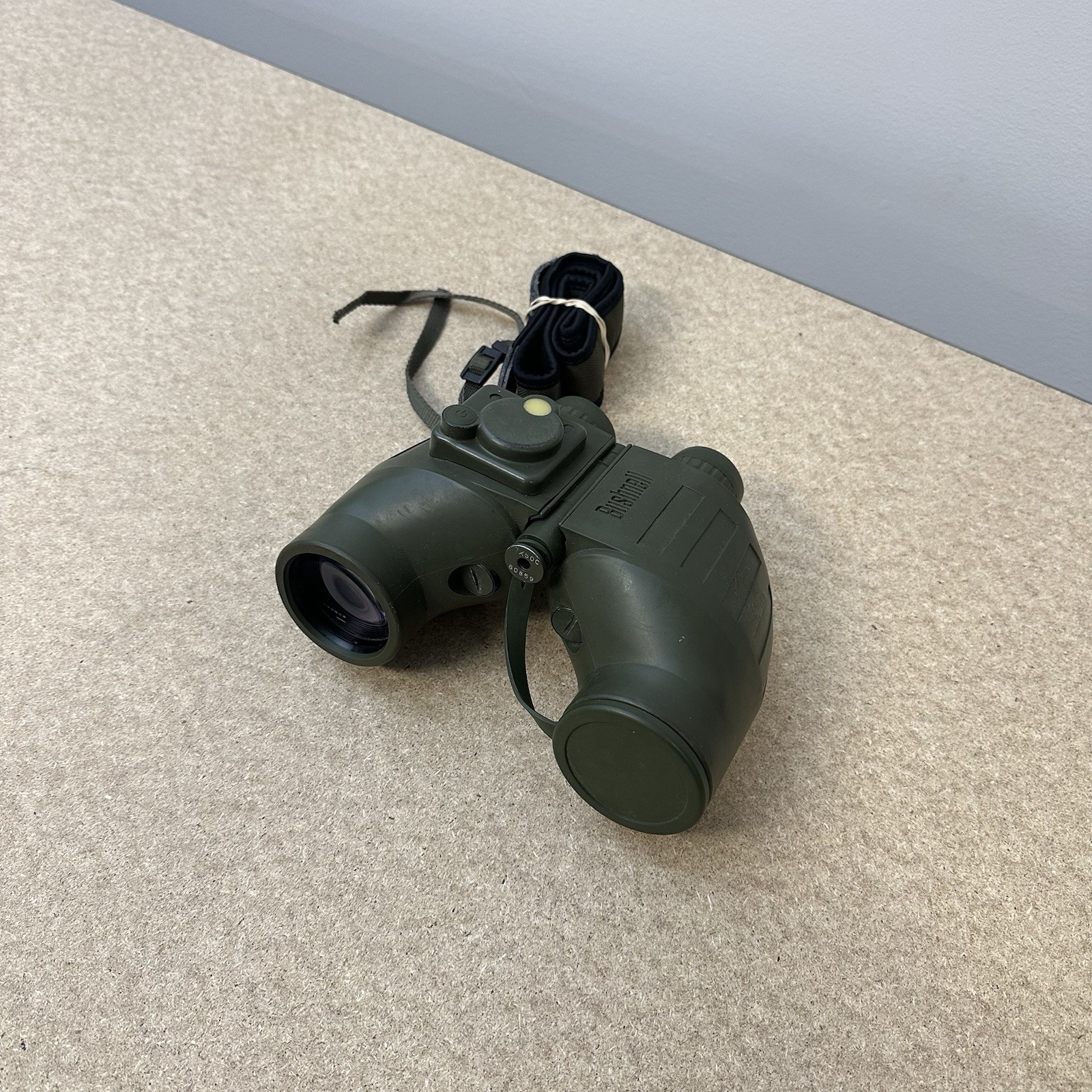 Vintage Bushnell Binoculars 7x50 Military Green Read