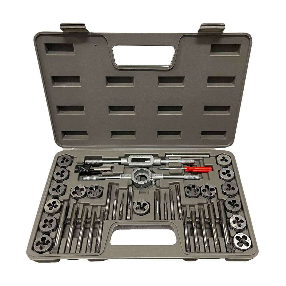 3mm- 12mm HSS Metric Tap & Die Set 40 Pc
