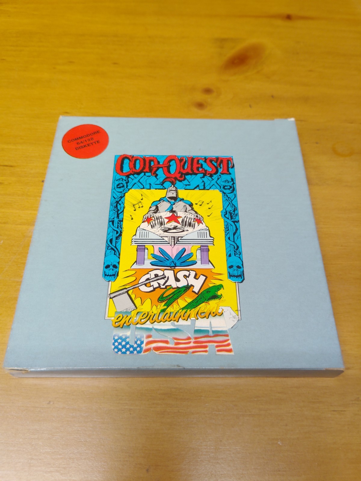 RARE Conquest (Con-Quest)  - Commodore 64