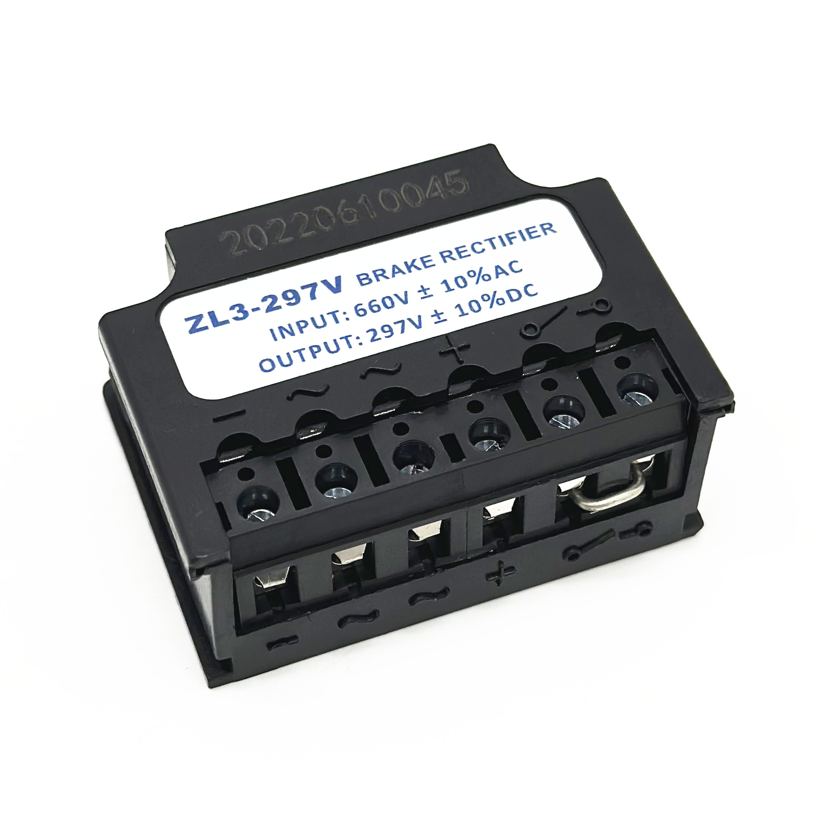 ZL3-297V input AC660V output DC297V motor half-wave brake rectifier