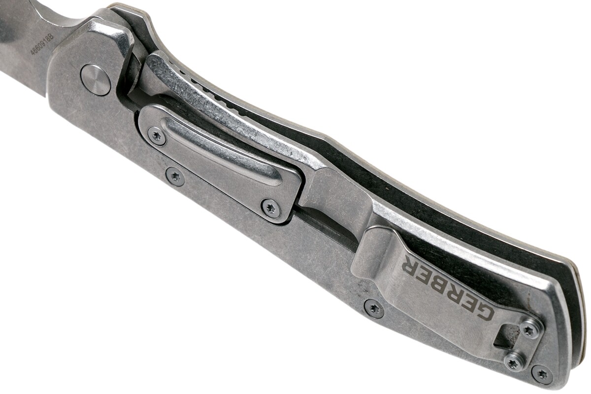 Gerber Flatiron Folding Cleaver Knife - Desert Tan GE31003476