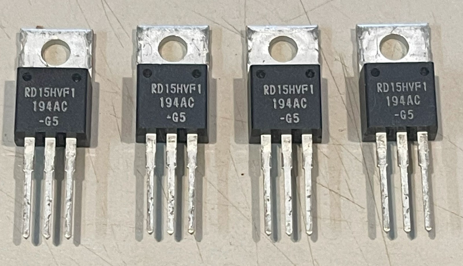 Qty(4) RD15HVF1 TO-220 MOSFET Transistors New Ships from Texas