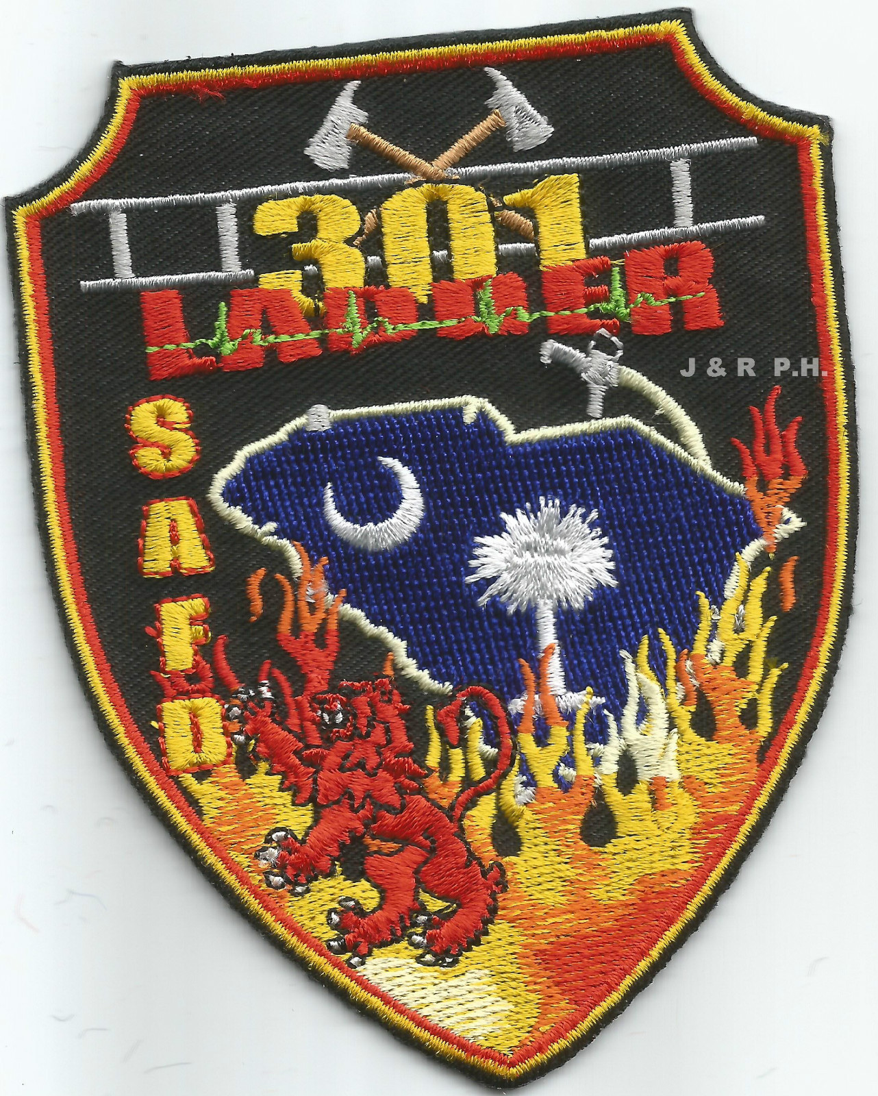 Saint Andrews  Ladder-301, South Carolina (3.5" x 4.25" size) fire patch