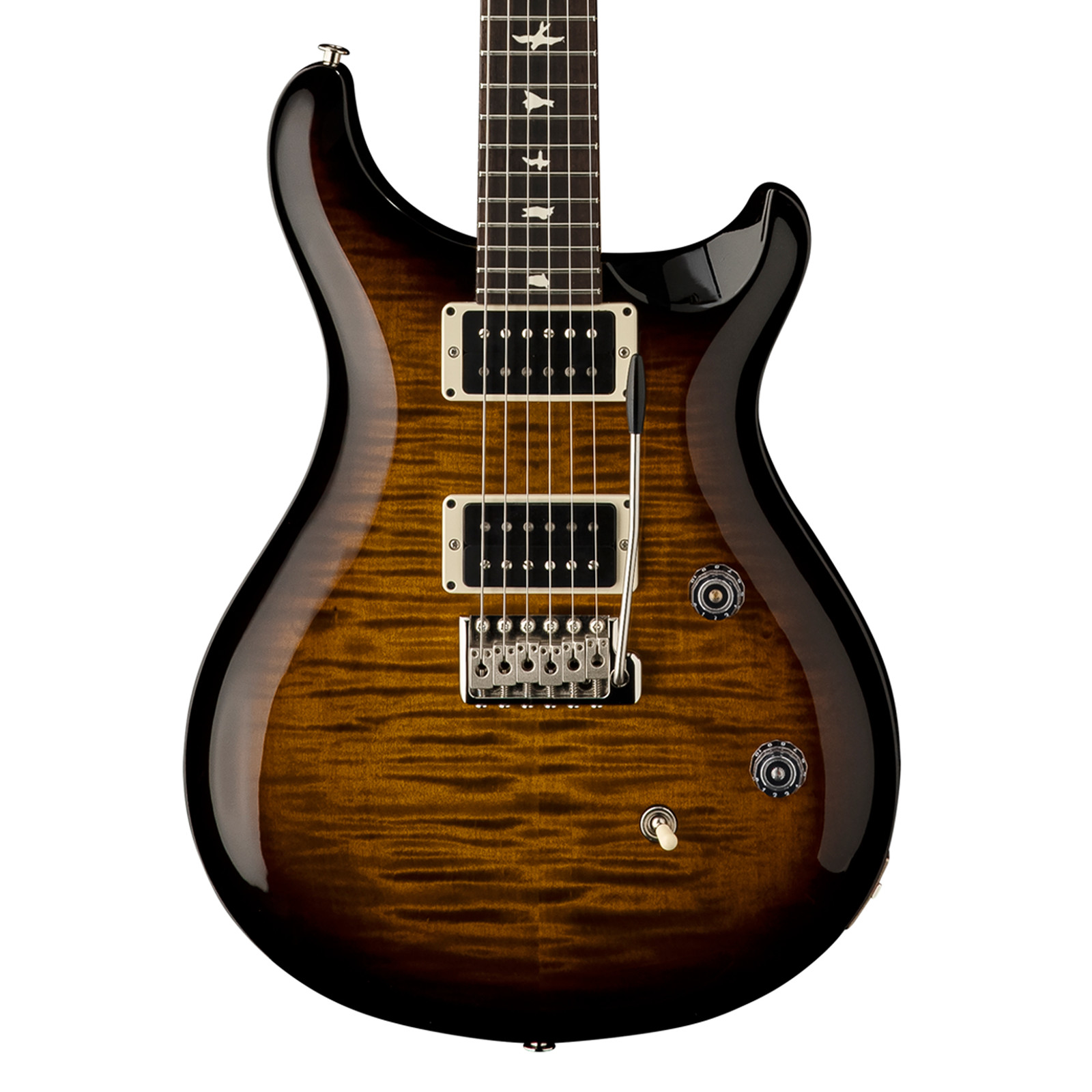 PRS CE 24 Electric Guitar - Black Amber - Open Box