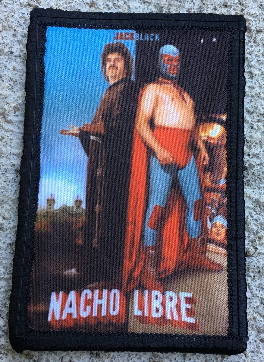 Nacho Libre Taste of the Glory Morale Patch Military Tactical Army USA Funny