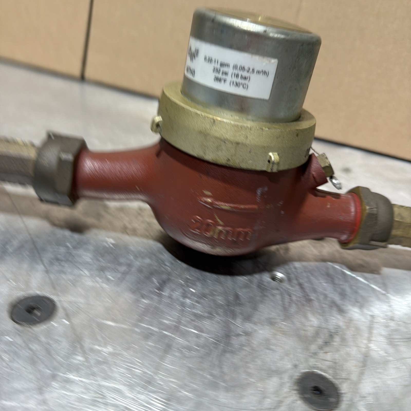 20mm Water Meter