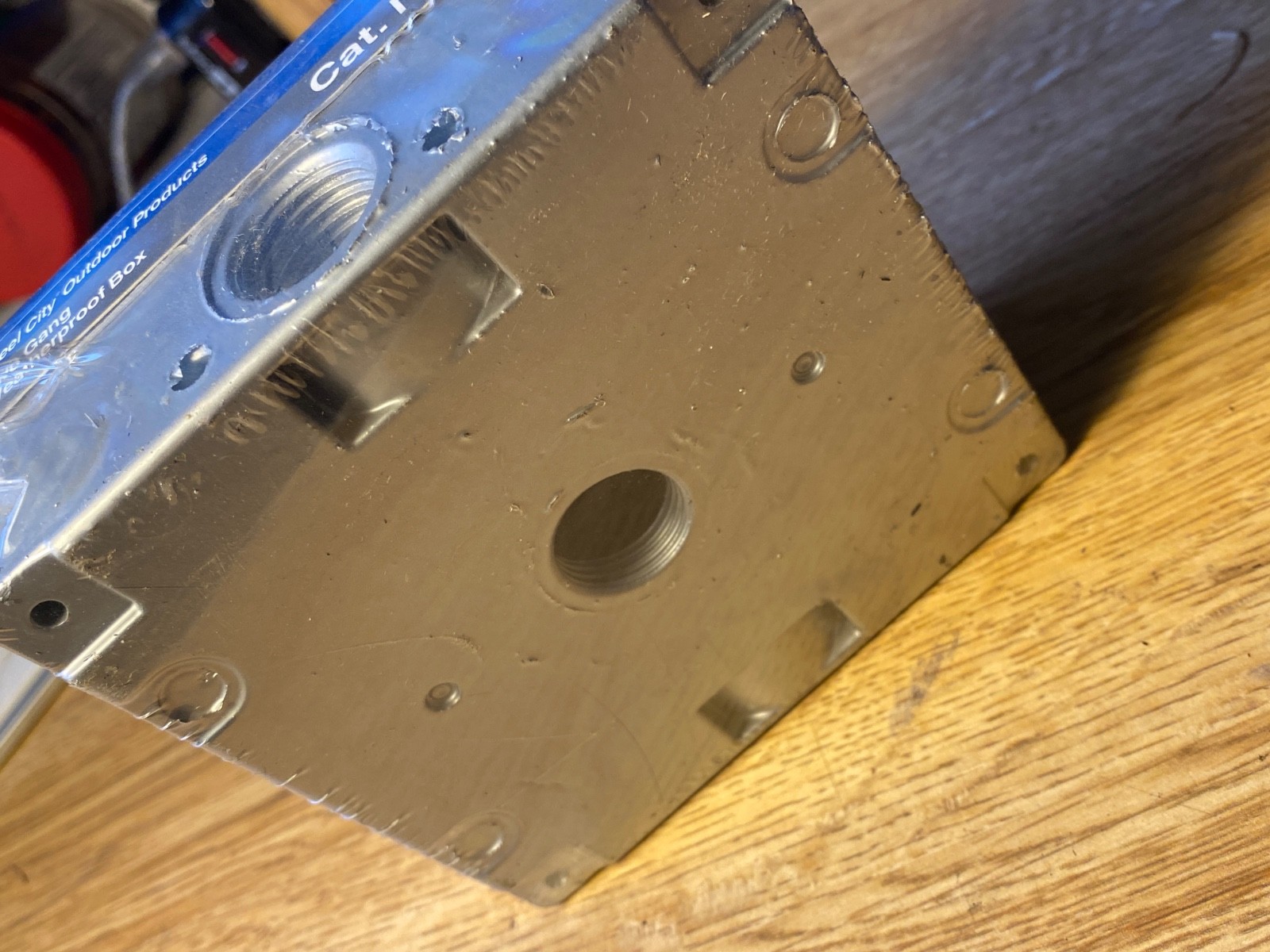 Two Gang Weatherproof Outlet Box T&B #LT11