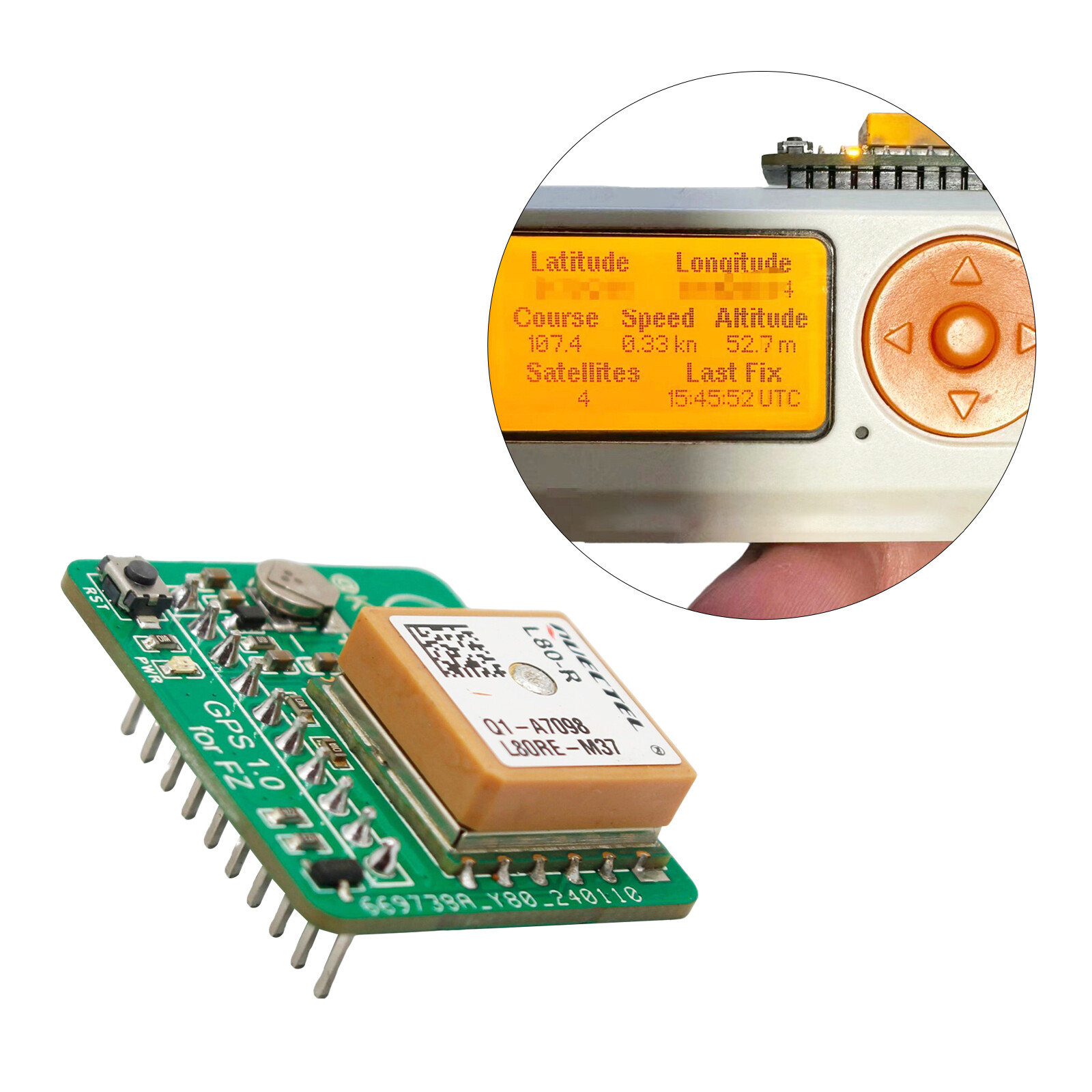 Upgrad GPS Module Uses Antenna Integrated Module Unleashed Firmware US B9