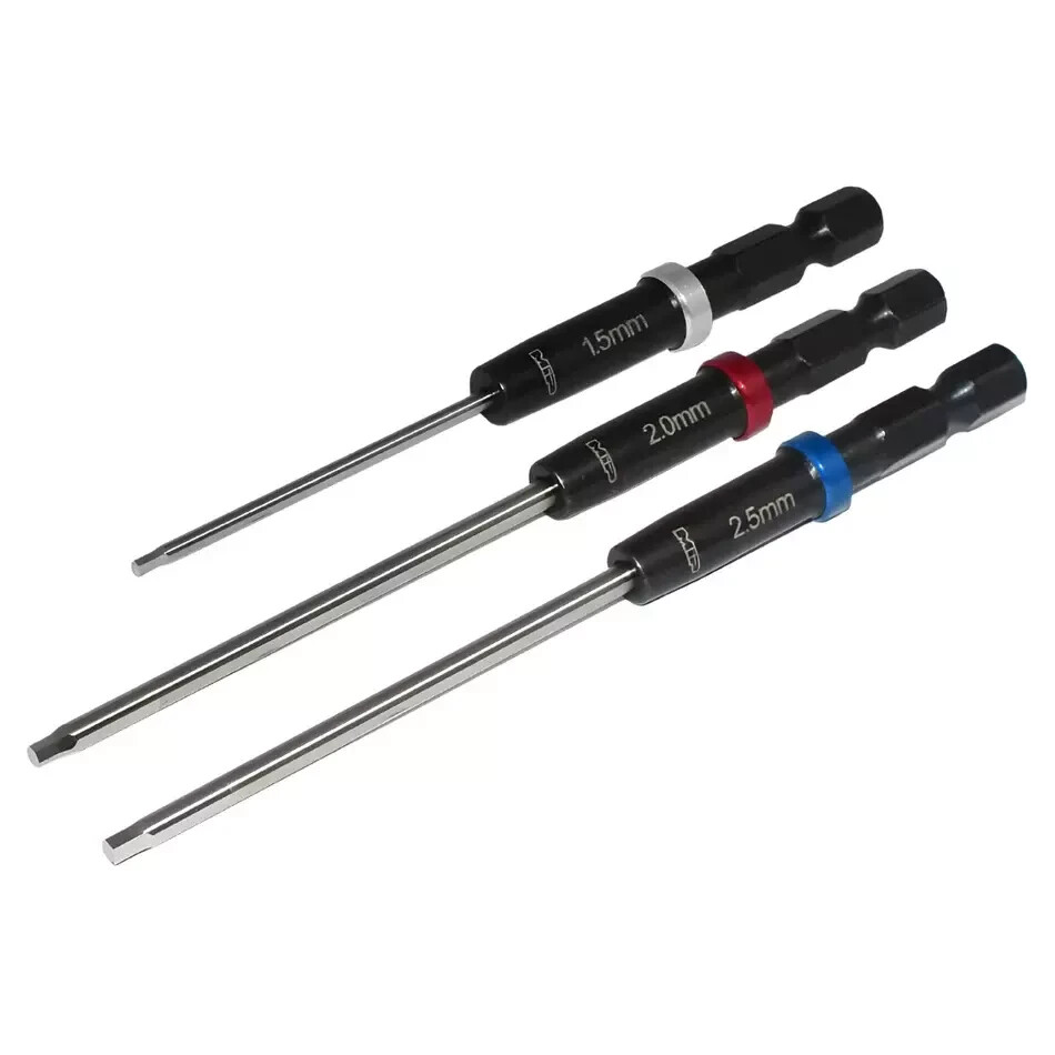 MIP 9612 Metric SPEED TIP Hex Driver GEN 2 RC Set (3) 1.5 / 2.0 / 2.5 mm allen