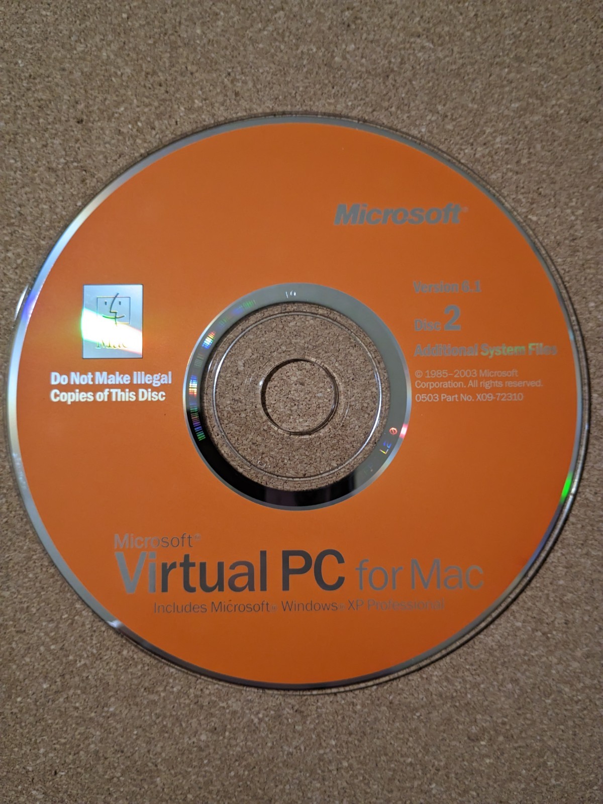 Microsoft Office mac v. X Professional Edition With Microsoft Virtual PC For Mac