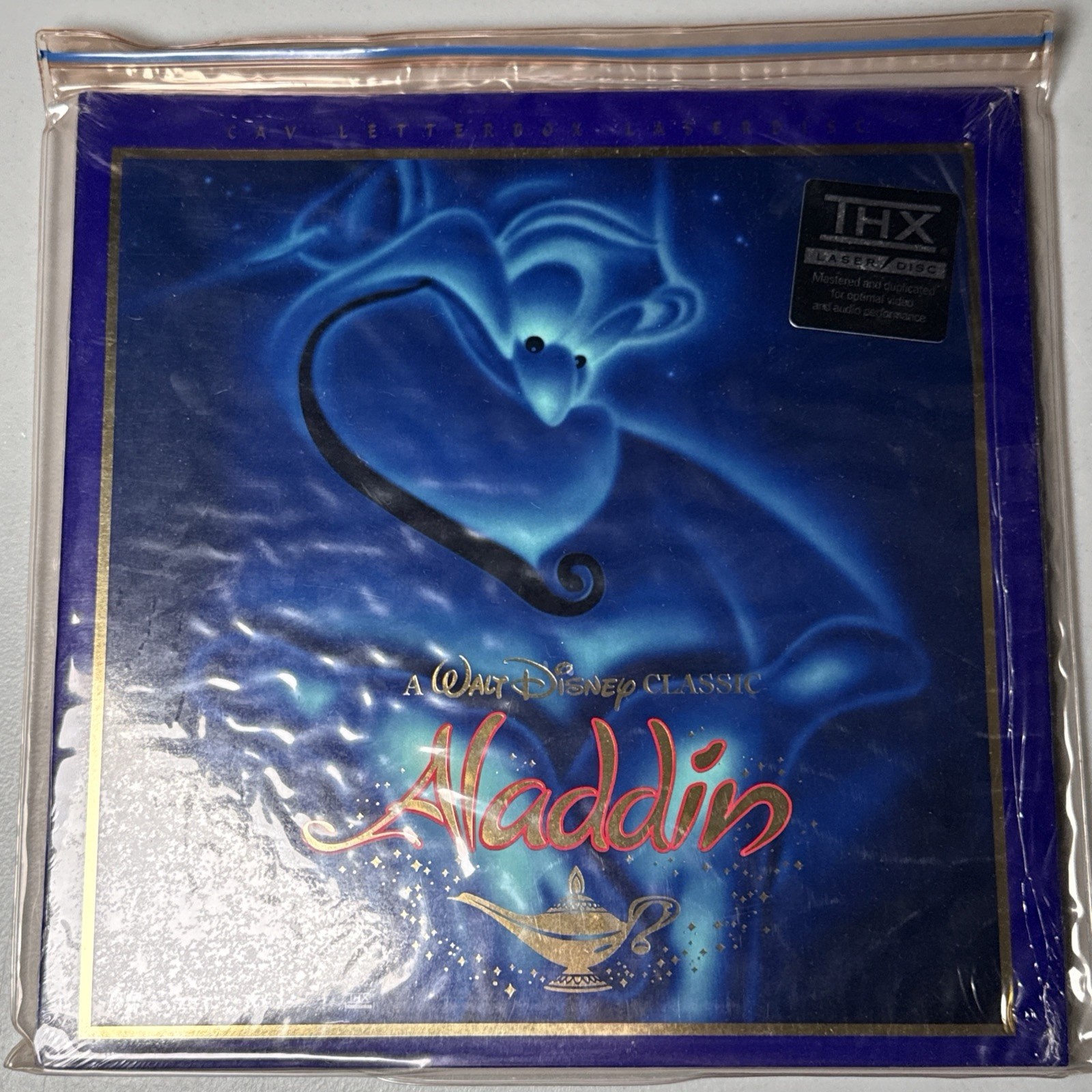 Walt Disney's Classic Aladdin 1993 CAV Letterbox Laserdisc 1662CS