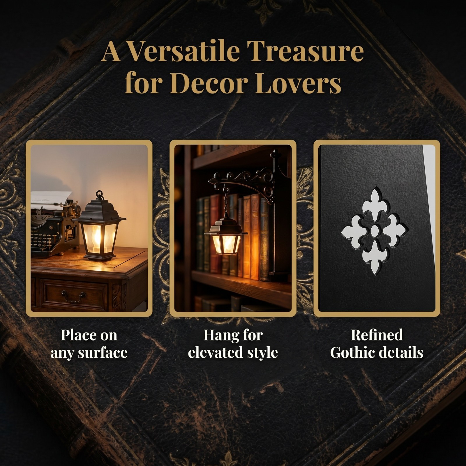Mini Library Lantern Bookshelf Lamp Book Shelf Lighting Decor Night Light