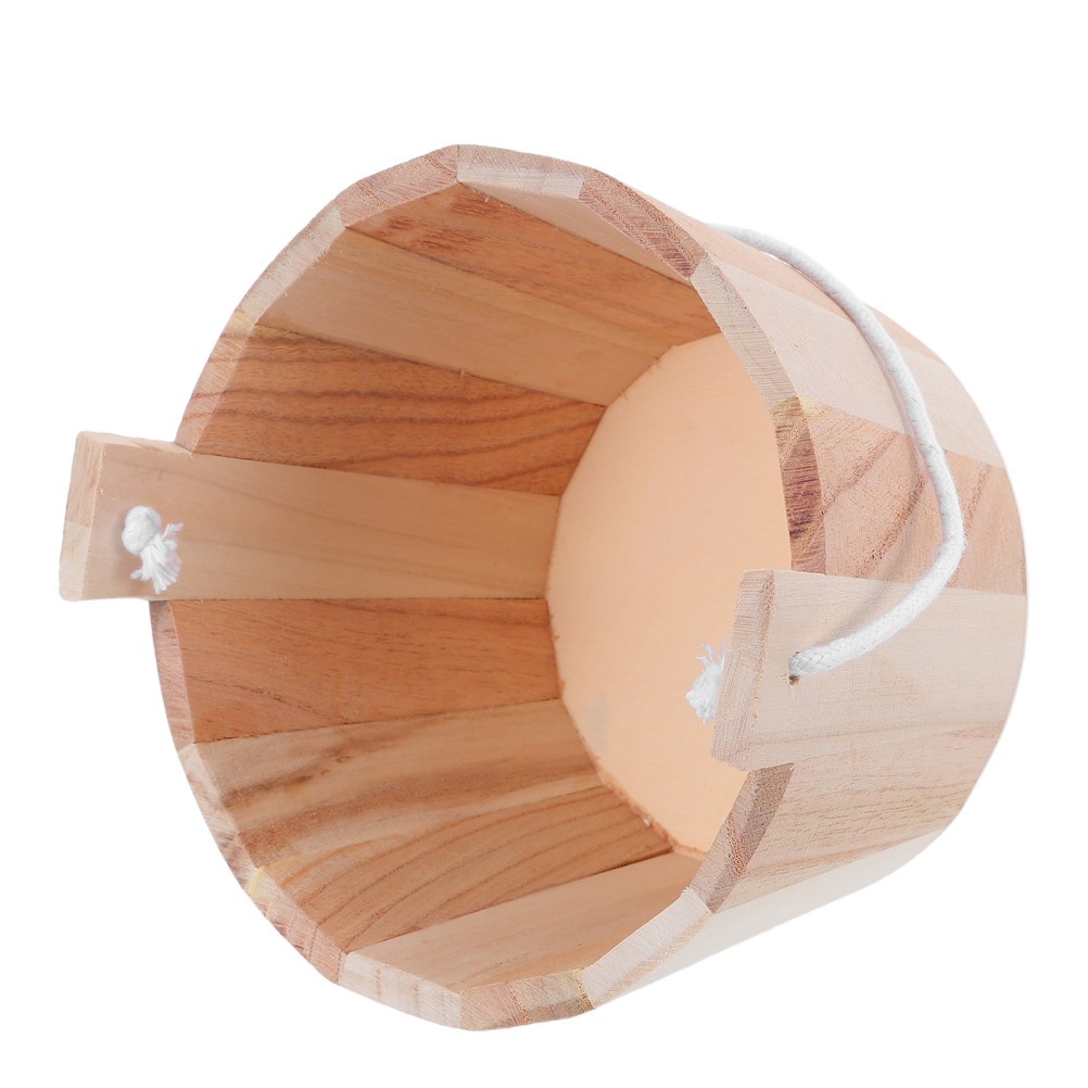 Sauna Crystal Salt Barrel Gifts for Lovers Contrast Shower Bucket