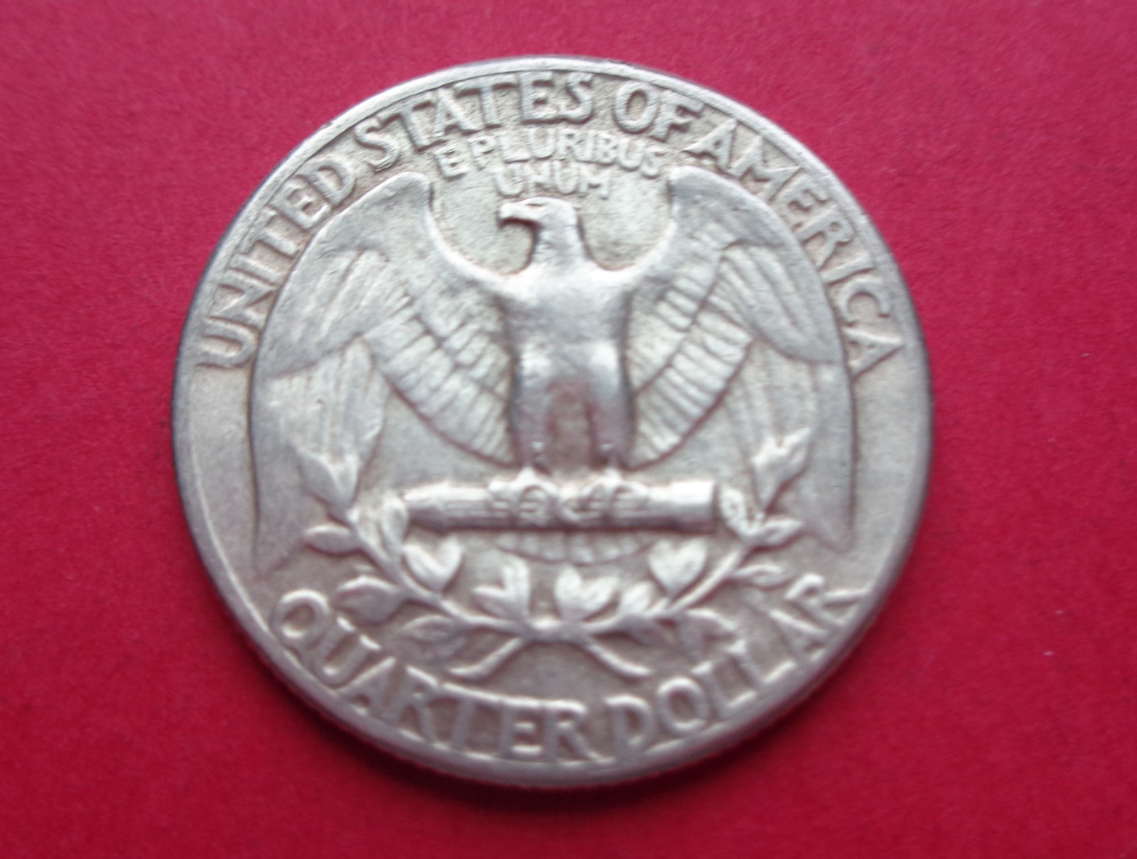 1957 (90% SILVER) WASHINGTON QUARTER/ NICE