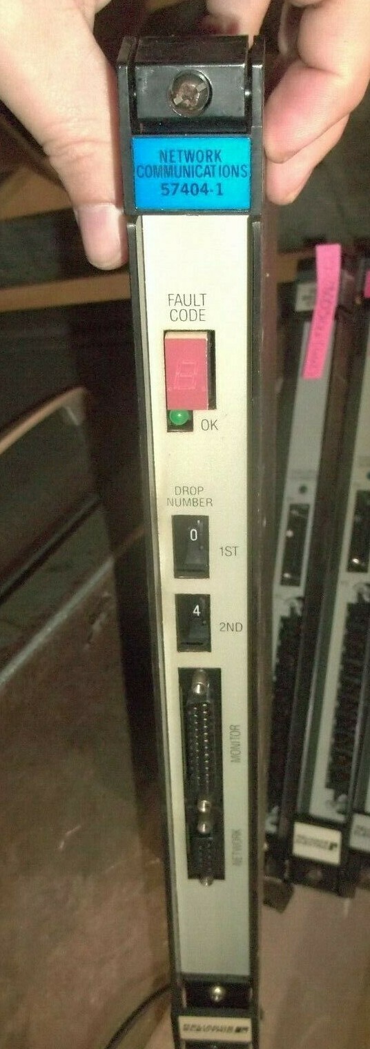 RELIANCE ELECTRIC 57404-1 NETWORK COMMUNICATIONS PLC MODULE (662)
