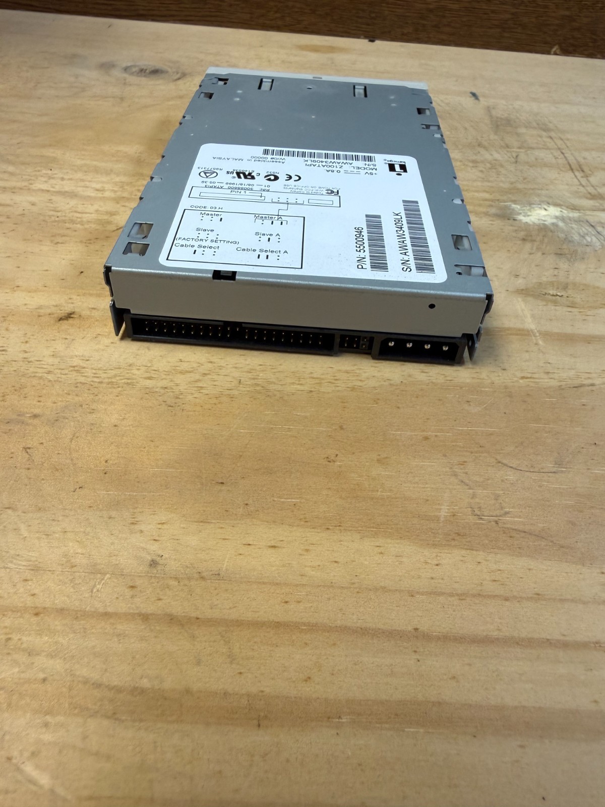 Iomega Z100ATAPI 3.5" Zip Drive