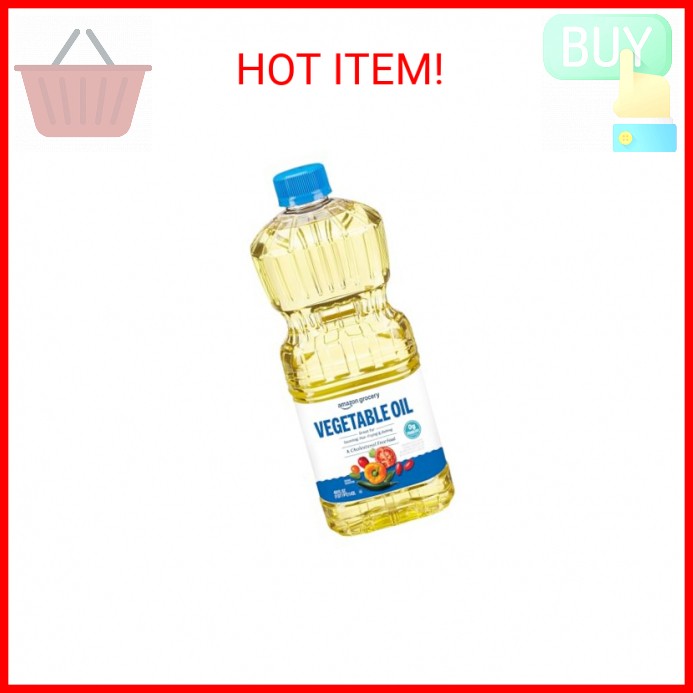 Amazon Grocery, Vegetable Oil, 48 Fl Oz