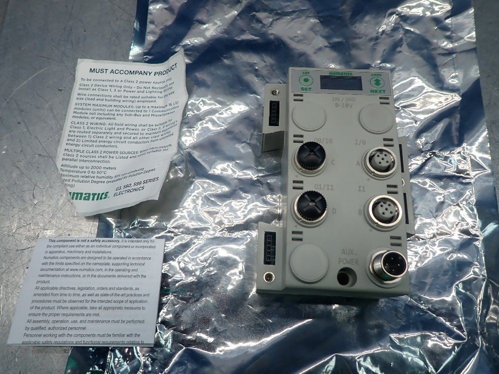 NUMATICS 240-307 ANALOG I/O MODULE  08233142629