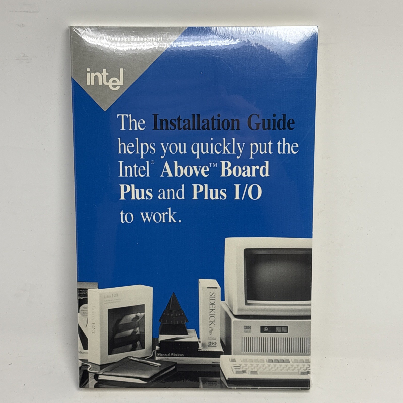 New Sealed Intel Above Board Plus and Plus I/O Installation Guide Vintage Manual