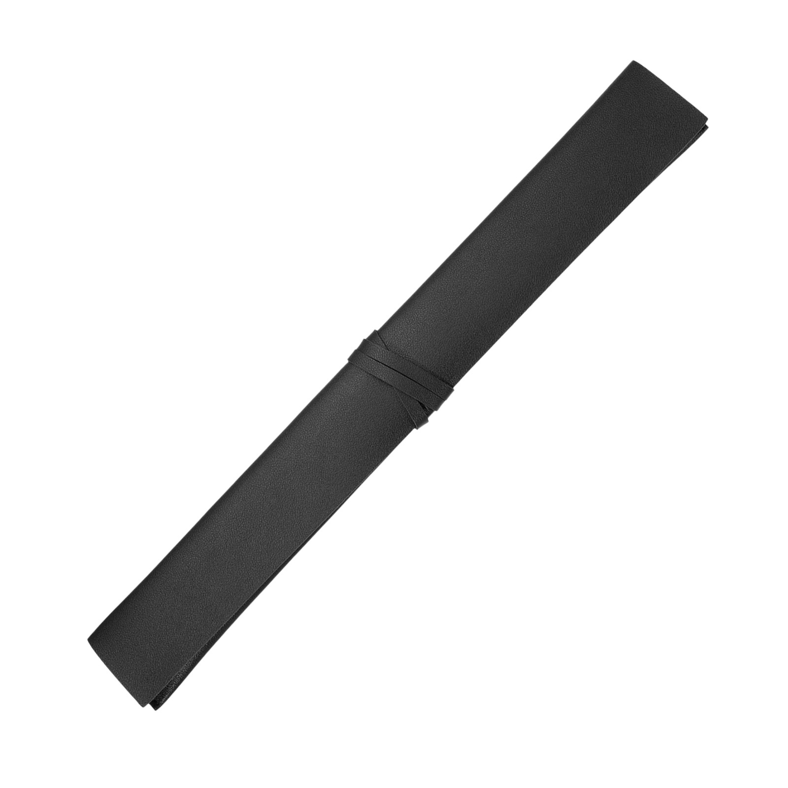 Drum Stick Bag, Portable PU Leather Drumstick Holder Case with Strap, Black
