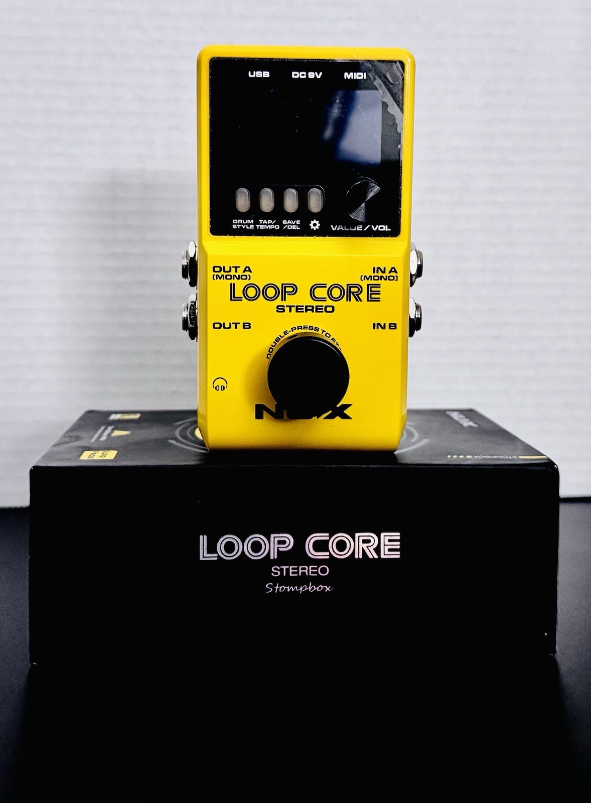 NUX Loop Core Stereo Looper with MIDI