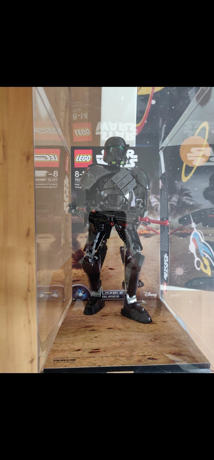 Lego Star Wars Death Trooper Buildable Figure 75121 - Store Display Case Rare