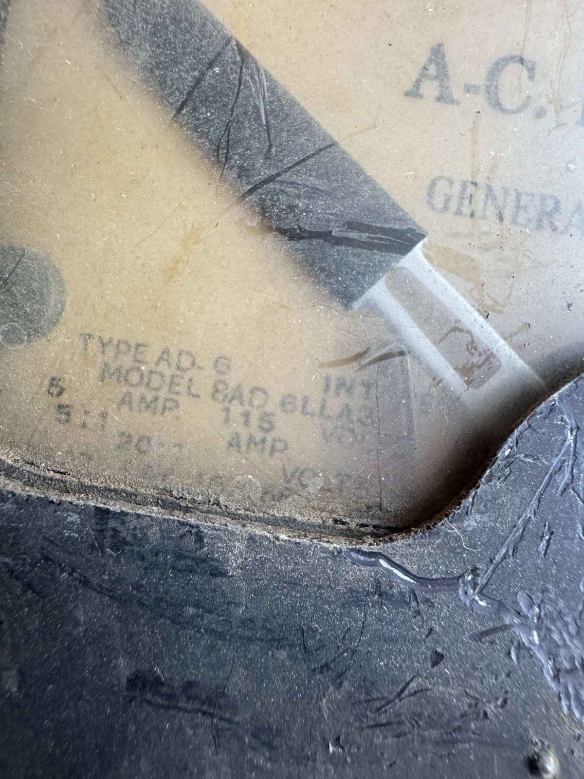 General Electric AC Kilowatts Gauge