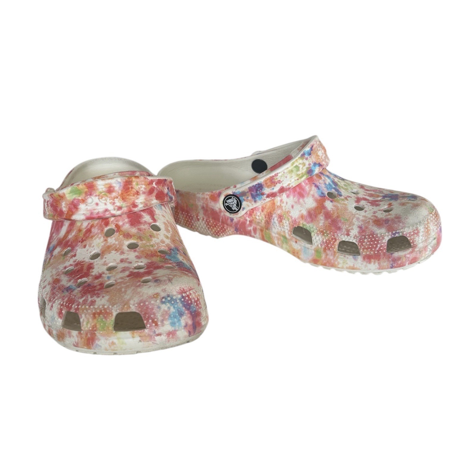Crocs Classic Tie Dye Graphic Clog/Men's 5 / Ladies 7