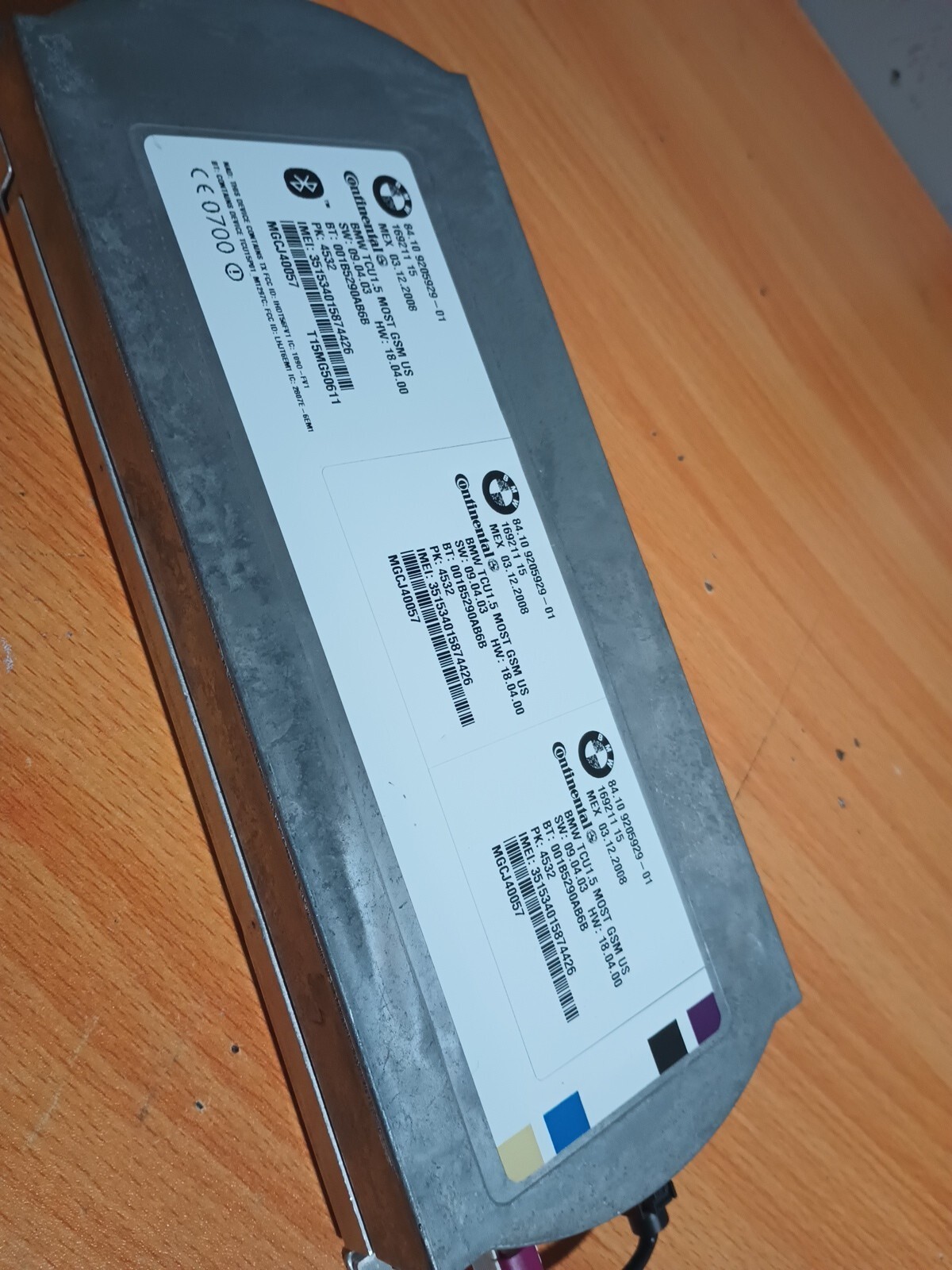 Bmw Telematics Control Module 84109205929