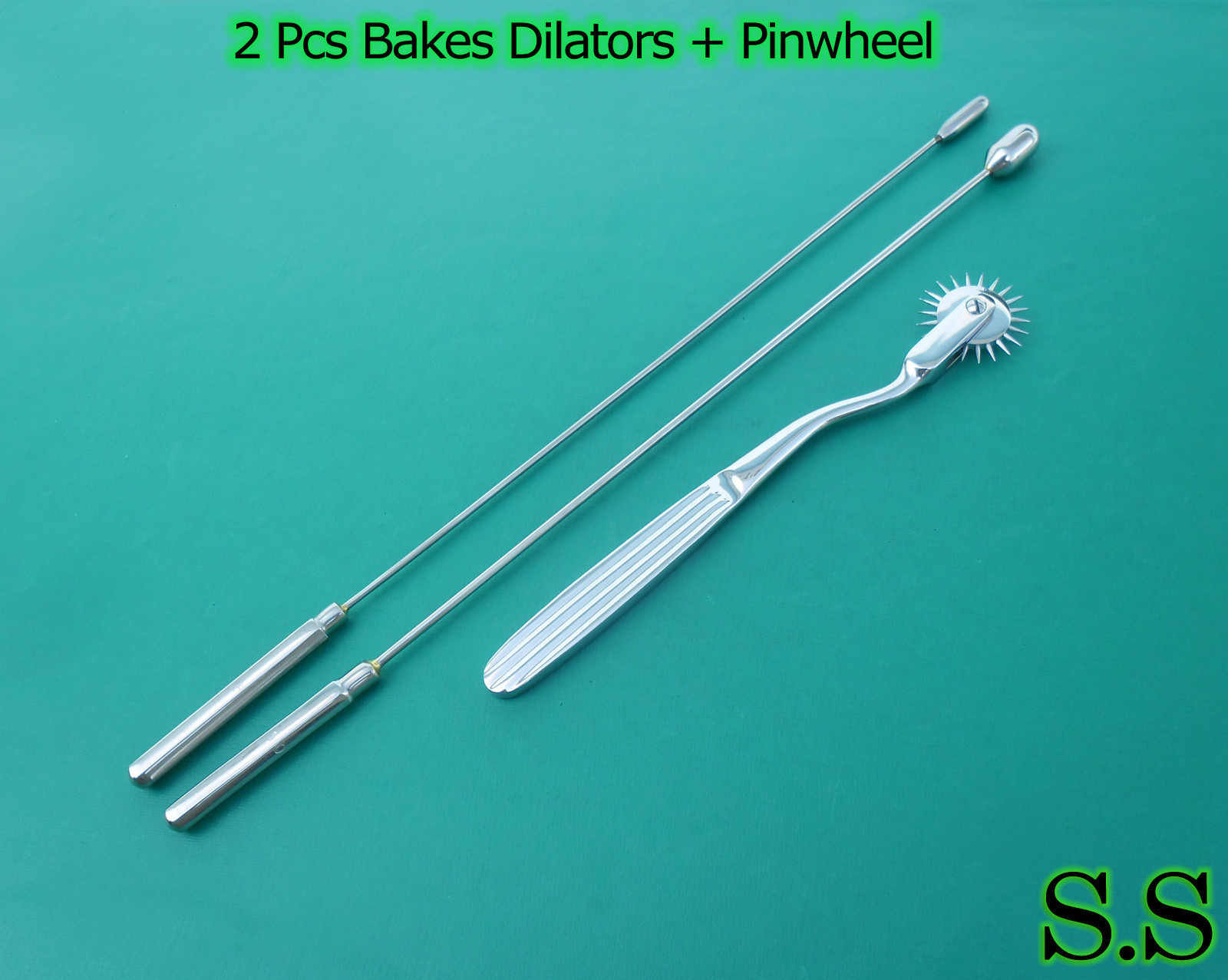 Two Pcs Bakes Rosebud Sounds 8MM & 12MM PINWHEEL