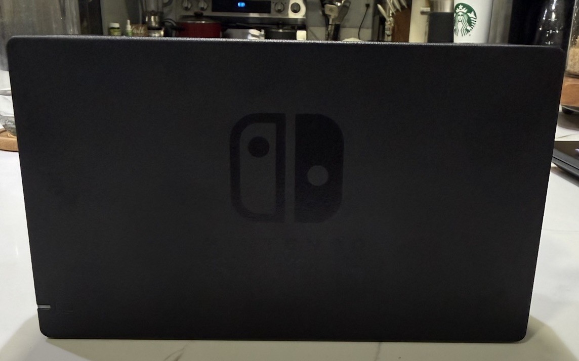 Nintendo Switch Dock Black External Stand HDMI Output USB Ports