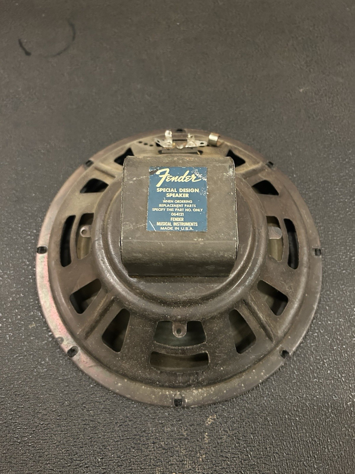 1960’s CTS Fender Super Reverb 10’’ Speaker Alnico Vintage Re-cone Project #332