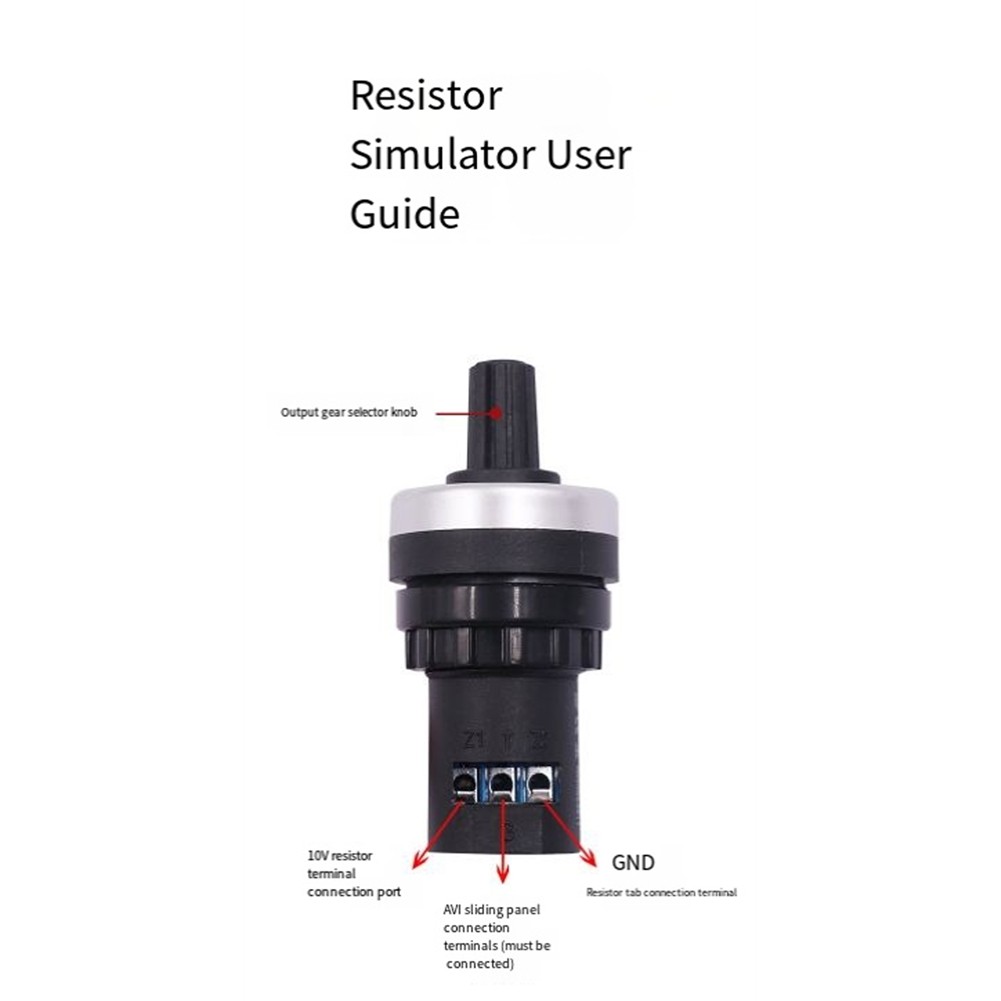 Automotive Circuit Tester, Sensor Signal Resistance Simulator, Elding Diagnostic Tool3233