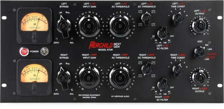 Heritage Audio Herchild Next Gen 670N Stereo Tube Compressor/Limiter